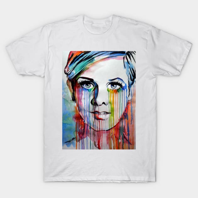 Twiggy III T-Shirt by kovacsannabrigi